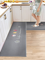 Kitchen carpet waterproof and oil-proof free-cleaning floor mat new 2021 household net red floor mat ins wind non-slip water absorption