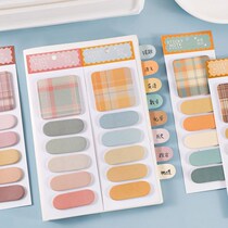 Convenience Sticker Index Label Paper Marking Bar Classification Index Stickup Students instructions Paperone paper Handwriting can be pasted