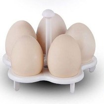 Steamed Egg-holder Egg Holder Health pot Steamed Egg Rack holes Home Good use bursting Steamed Egg with Steamed Egg with Steaming Rack Plastic Racks