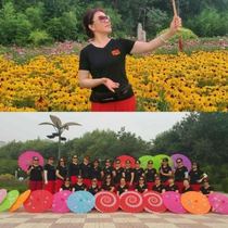 Super fire national standard dance fashion clothing new square dance practice clothes trend short-sleeved Latin dance performance dance top