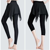 Super fire dance fashion trouser skirt Modern dance practice pants dance pants Female Latin dance square dance clothing trend culottes