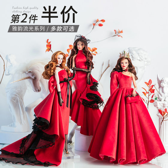 Xianxian supermodel doll clothes, elegant and streamer dress, big red daddy is more wearable than FR girl dress up trendy toys
Xianxian supermodel doll clothes, elegant and streamer dress, big red daddy is more wearable than FR girl dress up trendy toys