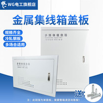 Weak box cover Multimedia fiber-to-the-home box Iron panel Router TV Telephone network information cover