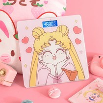 USB charging electronic scale weighing scale weighing home girls heart scales body Libra