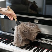 Chicken feather duster with no sweeps household dust removal cleaning sanitary electrostatic car sweeping gray hair brush deity Ostrich Feather Duster