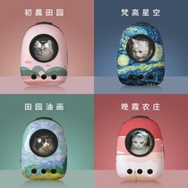 Cat Bag Out Portable Cat Backpack Kitty Space Cabin Pet Cat School Bag Double Shoulder Cat Bag Kitty Supplies