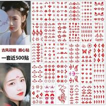 Childrens ancient costume decals between the eyebrows ancient ancient style decals between the foreheads