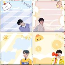 Times Youth League TNT post-it notes Ma Jiaqi w Liu Yaowen Song Yaxuan peripheral sticky notes N times stickers
