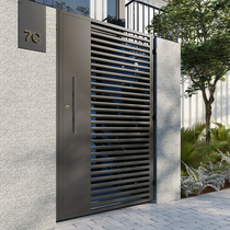 Customize the entrance patio door single opening small door fence portal Villa Courtyard Door Garden Warehouse Veranda Security Door