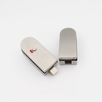 Glass Door Lock Double Door Single Door Free Open Pore Shop Glass Lock Ground Lock Push-and-pull Double Door Lock Bolt No Frame Lock