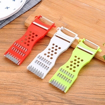 Versatile cheater plastic paring knife planing knife cut with cut flower knife kitchen for home