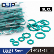 Fluoroal O ring seal outer diameter 21 22 23 24 25 26 27 28 30 31 31*1 5mm green
