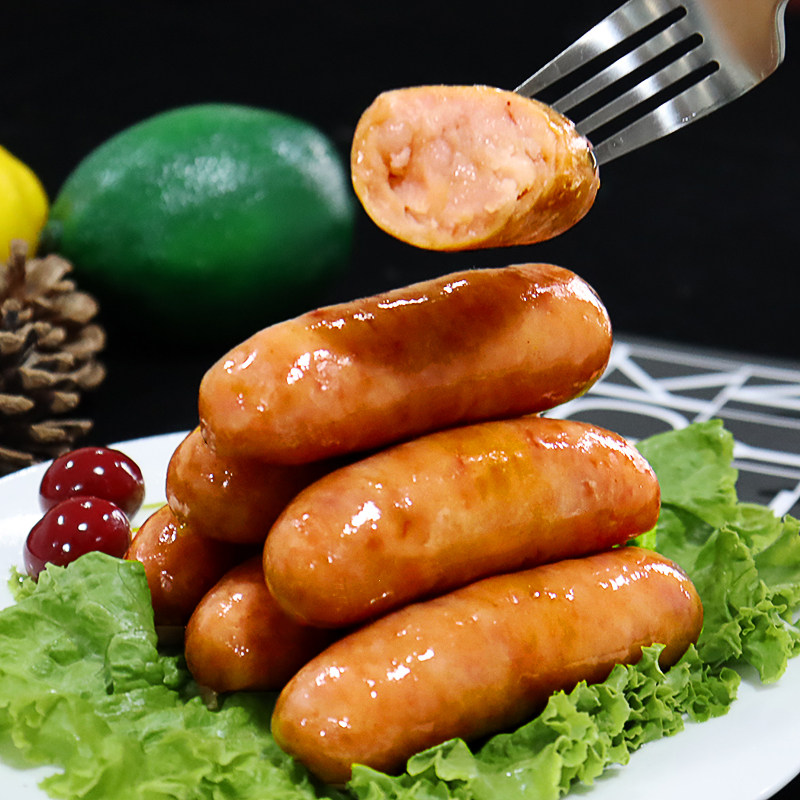 【400g海魔师】黑猪肉火山石烤肠香肠