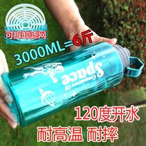 Drink tons tons of large capacity outdoor water high temperature resistant plastic cup site men fitness shatter-resistant space Cup