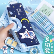 Multifunction Pencil Case Boy Child Lead Pencil Case Elementary School Students With First Grade Creative Net Red Pen Bag 3rd Grade Boys Pencil Case Kindergarten Senior Boy Double Adorable Pencil Case Toy Box