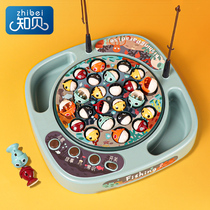 Knowledge fishing toys children puzzle early teach 1 to 2 years of electric non magnetic 3 small boys and girls 4 weeks and half baby