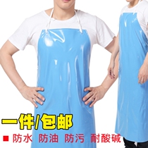 Summer Apron Womens Kitchen Summer Sold Pork waterproof oil-proof apron Apron Catering Aquatic Work Wear abrasion resistant