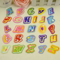Small Nici Letter Sticker Clothing Pattern Patch Able To Stitch Cartonbub Patch Patch Child Clothes Decoration Mark Applida