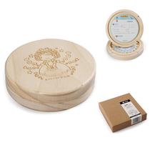 Baby milk tooth box preservation collection fetal hair Children girl boy souvenir teeth twelve constellations wooden baby