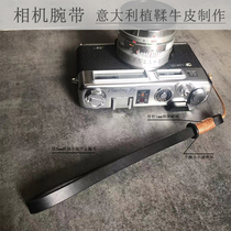 Cowhide SLR camera wrist strap retro for Sony Fuji Canon Nikon micro single hand rope sports wrist strap