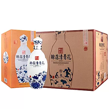 赊店老酒清青花52度500ml*6瓶整箱[20元优惠券]-寻折猪