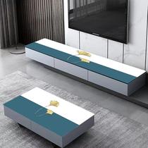 Xinjiang waterproof and oil-proof TV cabinet table mat pvc soft glass 3D printing minimalist fashion marble