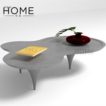 home Nordic Alien Tea table Round Tea Table Mood minimalist Small-to-be-shaped panels Several light and luxurious tea table