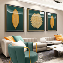 Sofa Background Wall Decoration Painting Modern Minimalist Solid Physical Objects Painting Wall Painters Great Light Extravagant Trio of Painted Murals