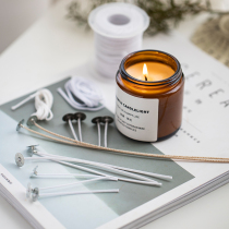 Man Yue natural white cotton environmental protection candle wick over candle wick Cup candle wick finished Wood Wood core tool