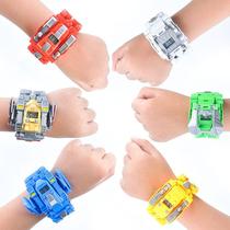 Steel Flying Dragon Ortmann Watch Toy Rise Deformed Dinosaur Robot Boy Children King Diamond Electronic