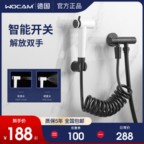 wocam toilet partner spray gun washroom washroom with booster toilet flushing high-pressure water gun free of punch