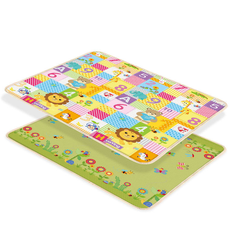 宝贝趣婴儿爬行垫宝宝早教学爬垫儿童加厚地毯玩具客厅家用可折叠