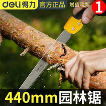 Able (deli) saw tree sawn with hand saw wood working fast folding saw wood head handmade according to god instrumental logging knife saw home