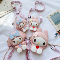 LITTLE GIRL BAG 2022 NEW BACKPACK FASHION FALL PRINCESS 10-year-old cute child skew satchel with single shoulder bag