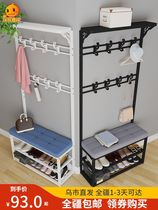 Xinjiang underdeveloped hat holder floor changing shoes stool domestic door cushion bedroom inner hanging clothes hanger containing object shoe cabinet