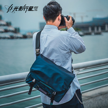 GYXX Photographic Planetary function slant shoulder bag male shoulder postman large volume computer photography package single anti-camera package