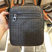 BV WHQN MAQH Young head skin hand weaving large capacity leather skin bag male