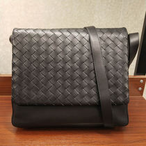 BV WHQN MAQH new single shoulder bag male casual head skin hand knitting slope bag