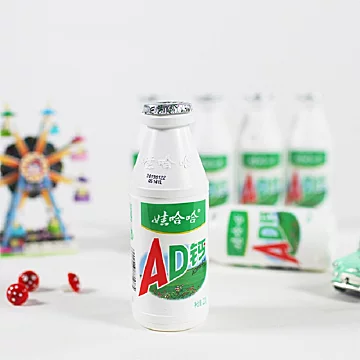 可签到【娃哈哈】AD钙奶儿童酸奶100ml*24瓶[10元优惠券]-寻折猪