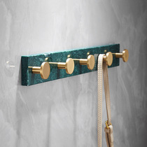 Oaius Light Extravagant Marble Brass Doorway Xuan Toilet Bathroom Hooks Hookup Hook-Hook-Free Hook-Free Nail-Free