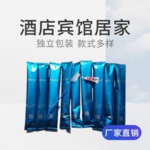 Disposable toothbrush hotel dedicated disposable toothbrush toothpaste two toiletries tooth soft wool suit wine