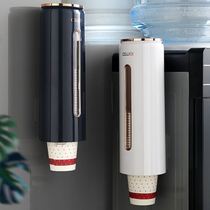 Net red cup picker disposable cup holder automatic cup picker household wall-mounted water dispenser water cup paper cup