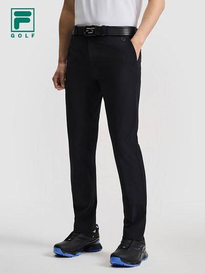 Fila 공식 남자 짠 바지 2025 여름 새로운 간단한 기본 골프 스포츠 스트레이트 바지 Fila 공식 남자 짠 바지 2025 여름 새로운 간단한 기본 골프 스포츠 스트레이트 바지