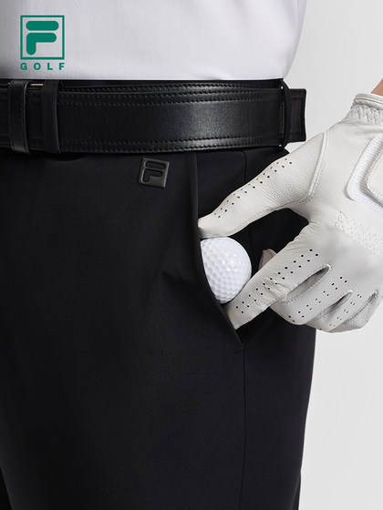 Fila 공식 남자 짠 바지 2025 여름 새로운 간단한 기본 골프 스포츠 스트레이트 바지 Fila 공식 남자 짠 바지 2025 여름 새로운 간단한 기본 골프 스포츠 스트레이트 바지