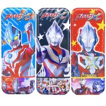 Primary school student Digia Ottmann Iron box Tae-gia ro pencil case boy Obuven with bag Diga lead iron box large