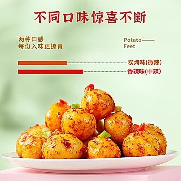 网红零食烤小土豆1000g[5元优惠券]-寻折猪