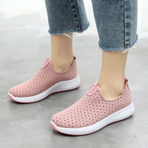 Summer old Beijing cloth shoes women single shoes net shoes women middle-aged and elderly breathable mesh mother shoes soft soles sports casual shoes