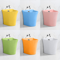 Kindergarten bathroom color wash mop tank basin balcony ceramic mop pool floor-to-ceiling small mop pool