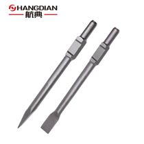 Factory direct supply of alloy steel 65 electric pick bits round handle square handle hexagonal tip chisel flat chisel pick electric pick drill bit
