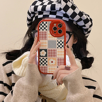 Box graphics applique-Application of apple 13Promax mobile phone shell iPhone12Pro max all-bag camera 11 Japan-ROK Tide Card 12 New Ultra Slim Anti-Fall women s